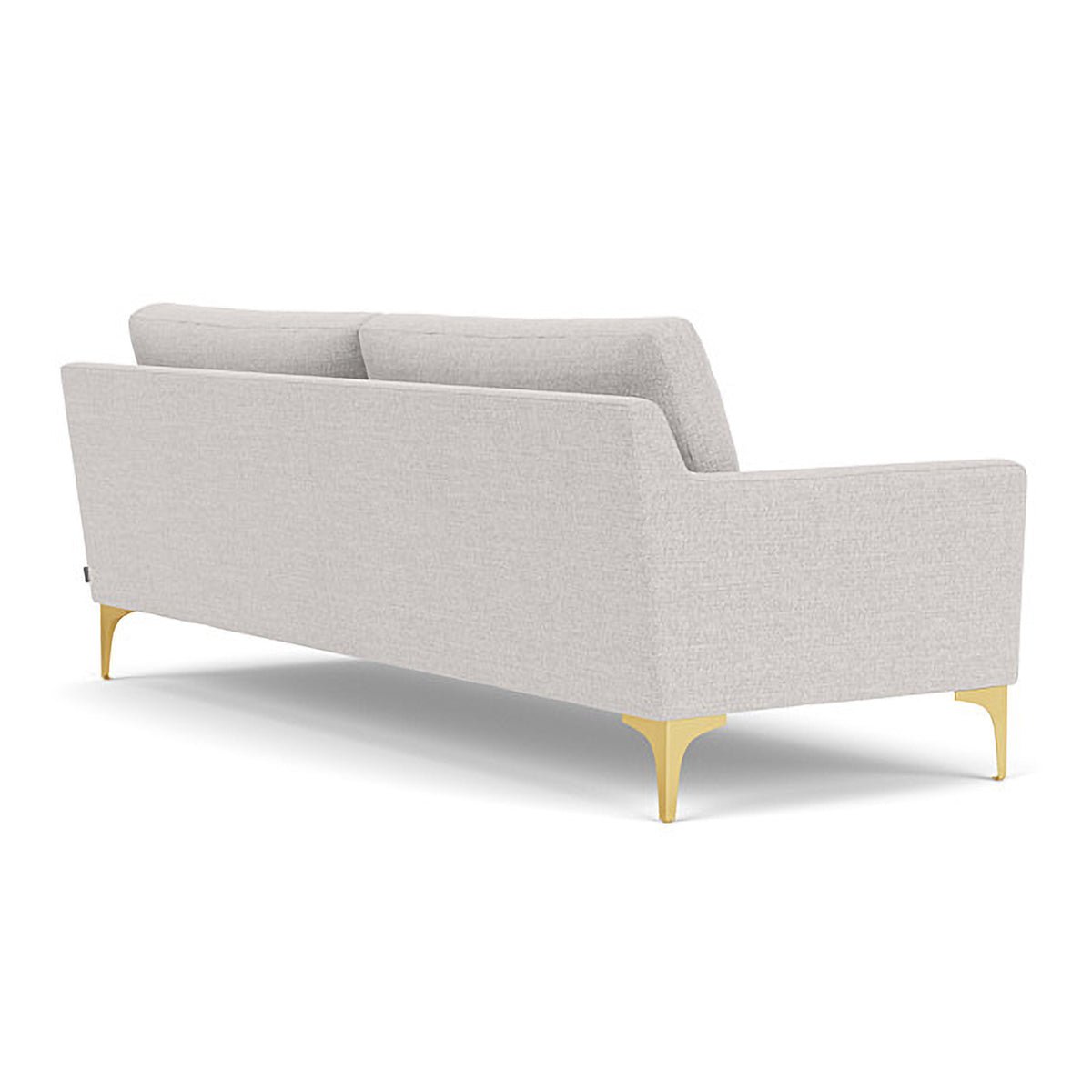 Astha Fabric 3-Seater Sofa - Modern Living Room Furniture for Small Spaces | Comfortable Couch for Apartments, Dorm Rooms & Cozy Homes