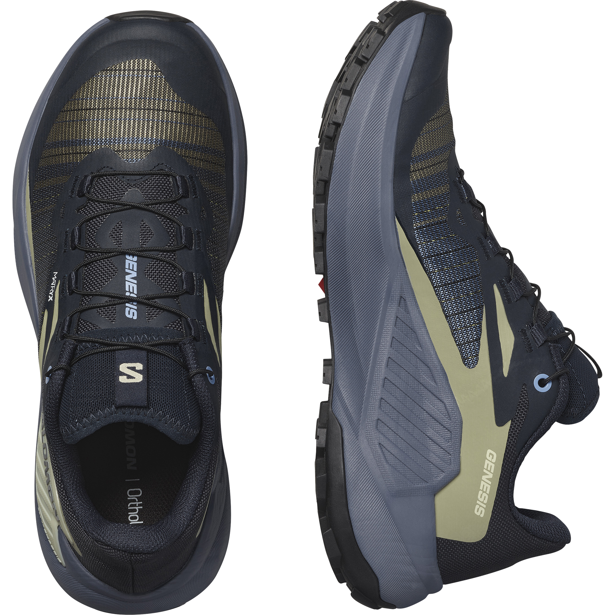 Women's Genesis Sneakers - Carbon, Grisaille & Aloe Wash Color Options | Comfortable & Stylish Casual Shoes for Walking, Running & Everyday Wear