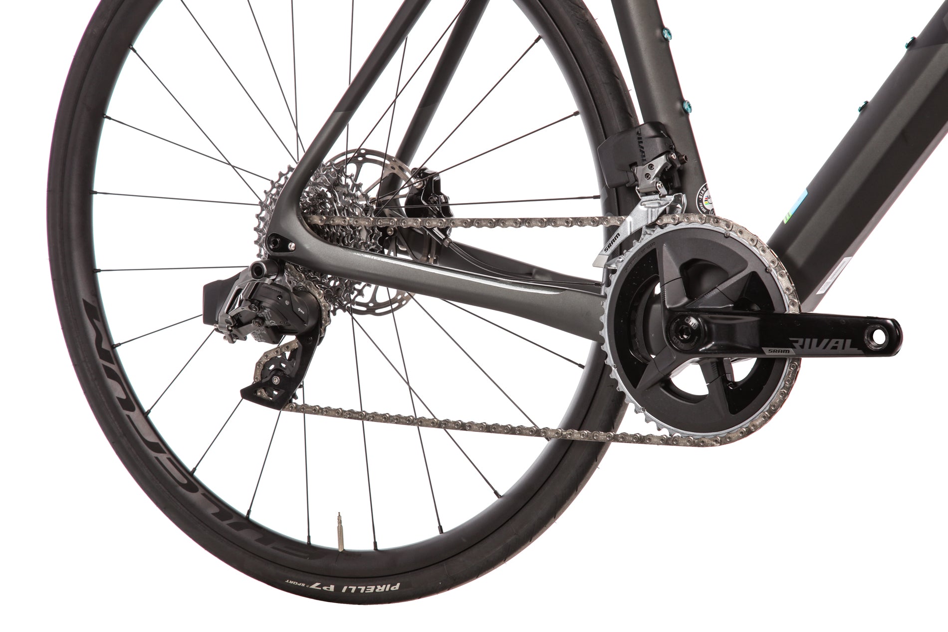 Bianchi Infinito CV Disc Rival AXS Road Bike 2022 - 55cm Carbon Frame, Wireless Shifting for Endurance Cycling & Long-Distance Rides
