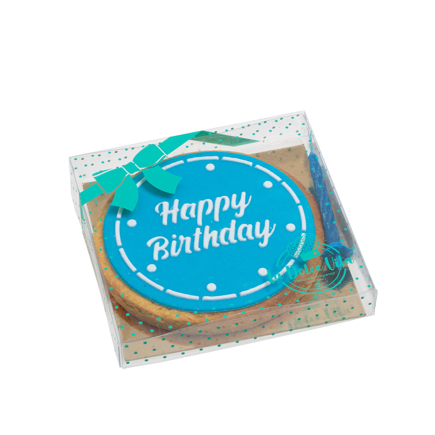 La Dolce Vita Happy Birthday Cake - Delicious Italian Birthday Cake for Celebrations & Parties | Perfect for Birthdays, Anniversaries & Special Occasions