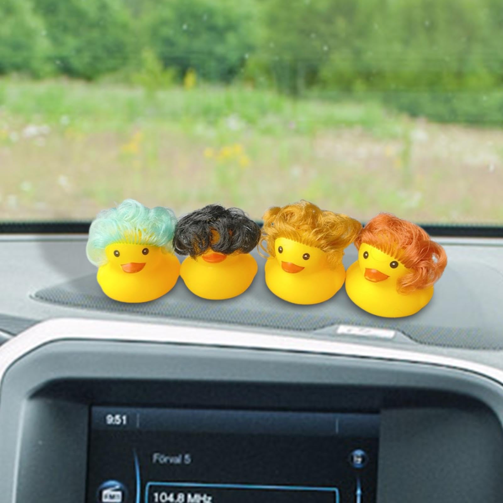 Cute Rubber Duck Bathtub Toys - Squeaky Floating Bath Ducks for Kids & Toddlers - Fun Bath Time Party Favors for Baby Showers & Pool Parties - Perfect for Bathtime Play, Sensory Development & Water Play Activities