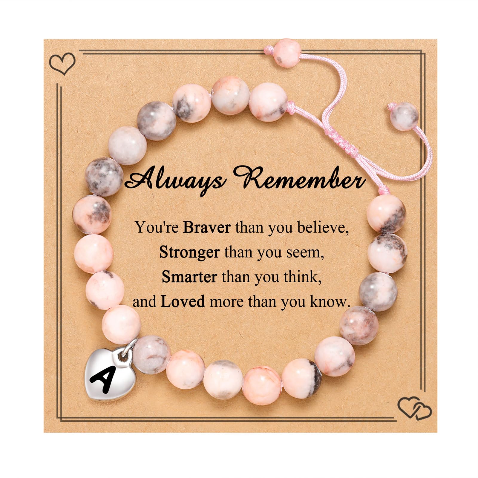 UNGENT THEM Initial Charm Bracelet for Women & Teen Girls - Personalized Letter Jewelry Gift for Birthday, Christmas, Valentines - Perfect for Everyday Wear, Party Accessories & Special Occasions