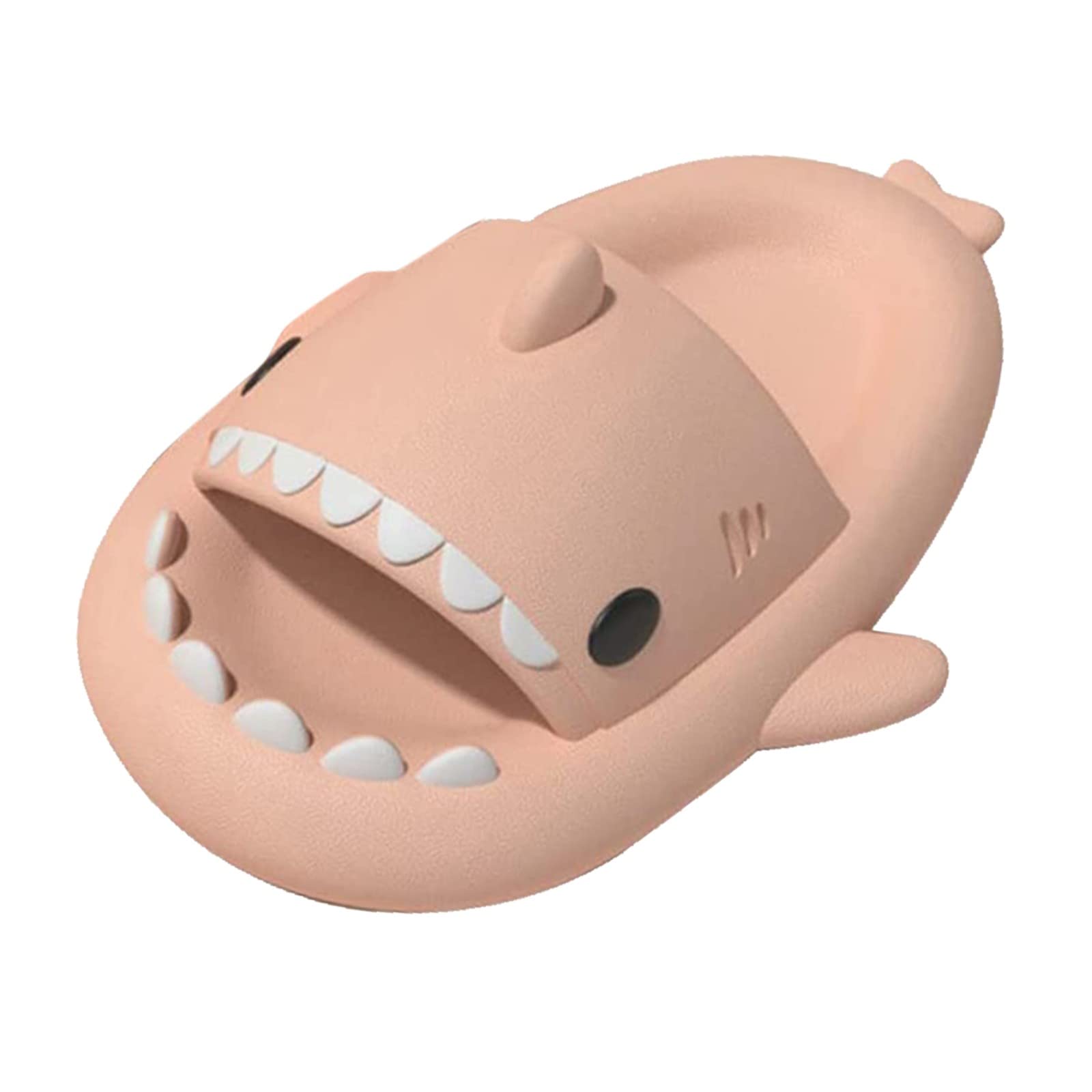 **Women's & Men's Shark Slides - Soft Cloud Sandals with Open Toe & Pillow Cushion - Casual Beach, Shower, Pool Slippers - Size 11 - Perfect for Summer, Travel & Home Comfort**