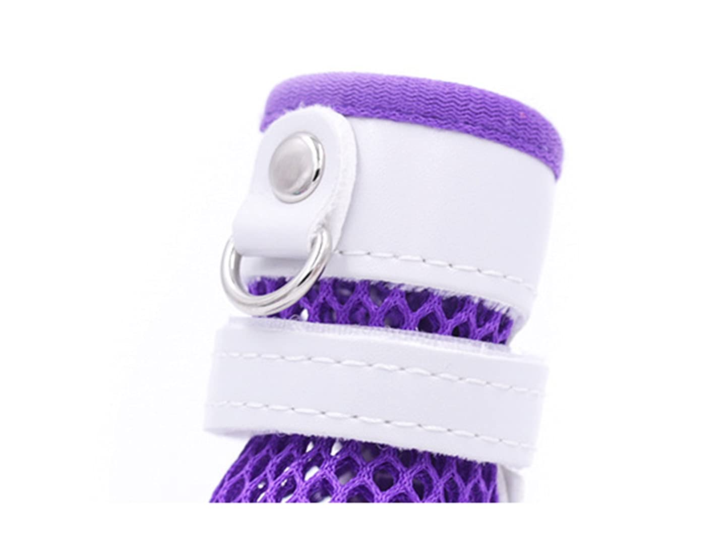 **Breathable Mesh Dog Boots - Non-Slip Paw Protector for Indoor & Outdoor Use - Summer & Spring Pet Shoes for Small & Large Dogs - Perfect for Hiking, Walking & Hot Pavement**