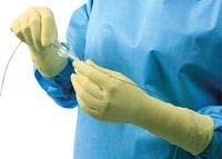 AliMed Radiation Attenuation Powder-Free Nitrile Gloves, Size 7.5 - Lead-Free X-Ray Protection for Medical & Dental Professionals - Ideal for Radiology, Surgery & Laboratory Use
