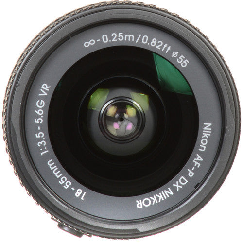 Nikon AF-P DX NIKKOR 18-55mm f/3.5-5.6G VR Zoom Lens (2 Pack) with Lens Cleaning Kit - Perfect for DSLR Photography, Travel & Portrait Shooting