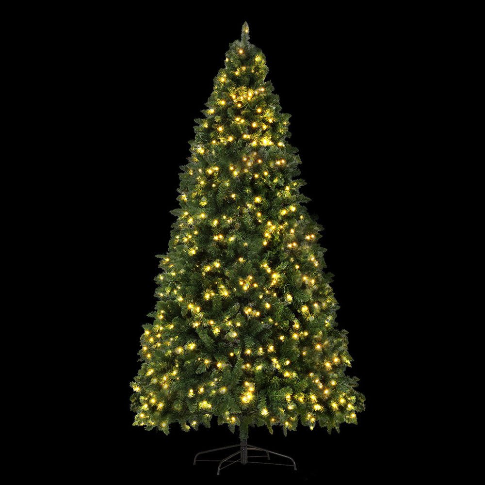 2.7M Pre-Lit Christmas Tree with 2590 LED Lights - Holiday Home Decor for Living Room, Party & Outdoor Festive Decoration