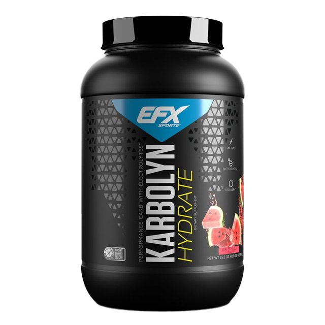 EFX Sports Karbolyn Hydrate - 1856g Fast Carbohydrate Powder for Workout Recovery & Energy Boost | Pre/Post Workout Supplement for Athletes & Fitness Enthusiasts