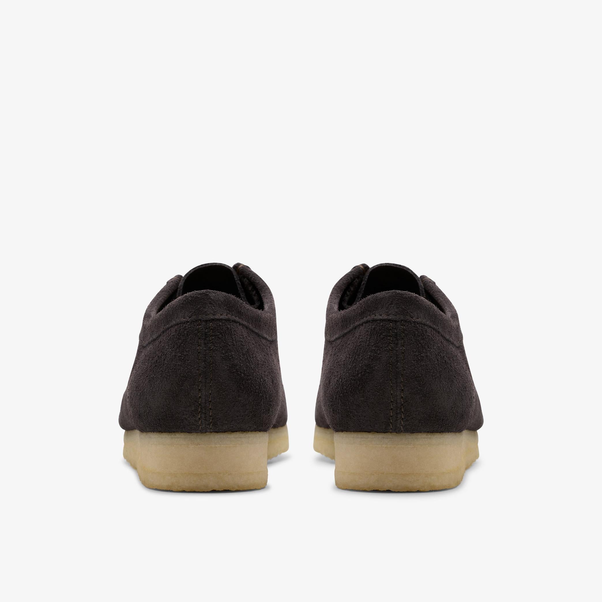 Clarks Men's Wallabee Suede Casual Shoes - Brown Slate Comfortable Loafers for Walking & Everyday Wear