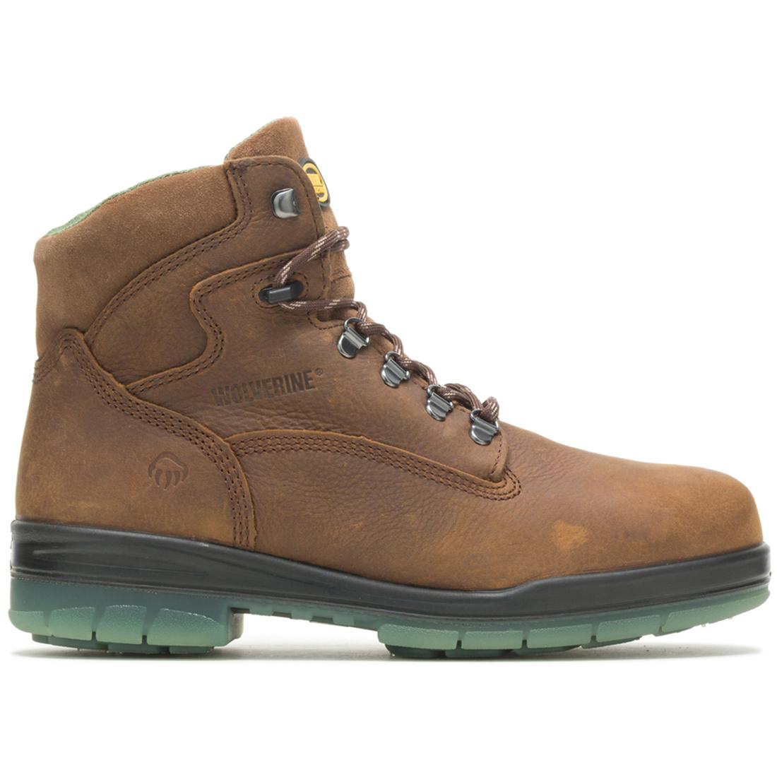 DuraShocks® Waterproof Insulated Steel Toe Work Boots for Men - 6