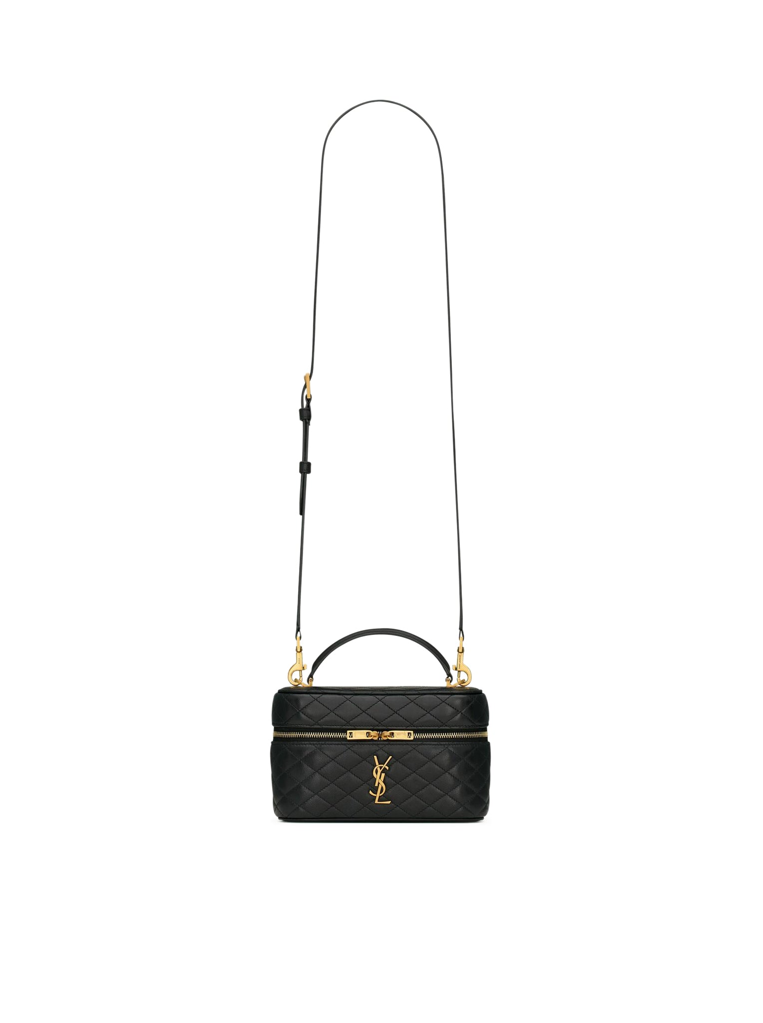 Luxury GABY Vanity Bag in Soft Lambskin Leather - Perfect for Evening Parties, Weddings & Special Occasions