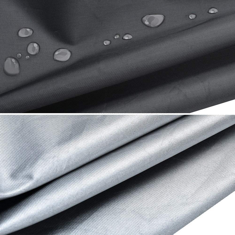 Heavy Duty 420D Waterproof Outdoor Furniture Covers for Patio, Garden, Balcony - 120x120x74cm Storage Protector for Lawn Tables and Chairs Set | All-Weather Protection Against Rain, Dust & UV Rays | Perfect for Backyard, Deck & Outdoor Dining Areas