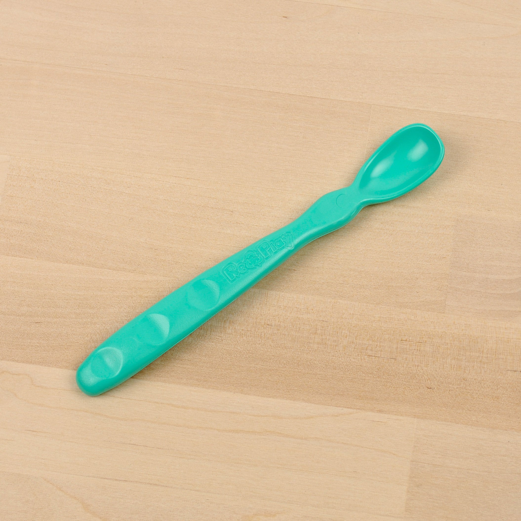 Re Play Infant Spoon - BPA-Free Baby Feeding Spoon Set for 6-24 Months - Soft Silicone Toddler Utensils for First Foods & Self Feeding - Perfect for Baby Led Weaning & Travel