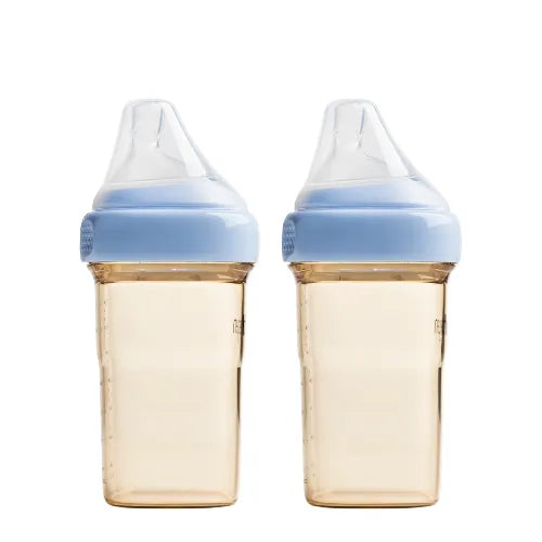 Hegen Baby Bottle - Customizable & Leak-Proof - Perfect for Breastfeeding, Travel, and Daycare Use