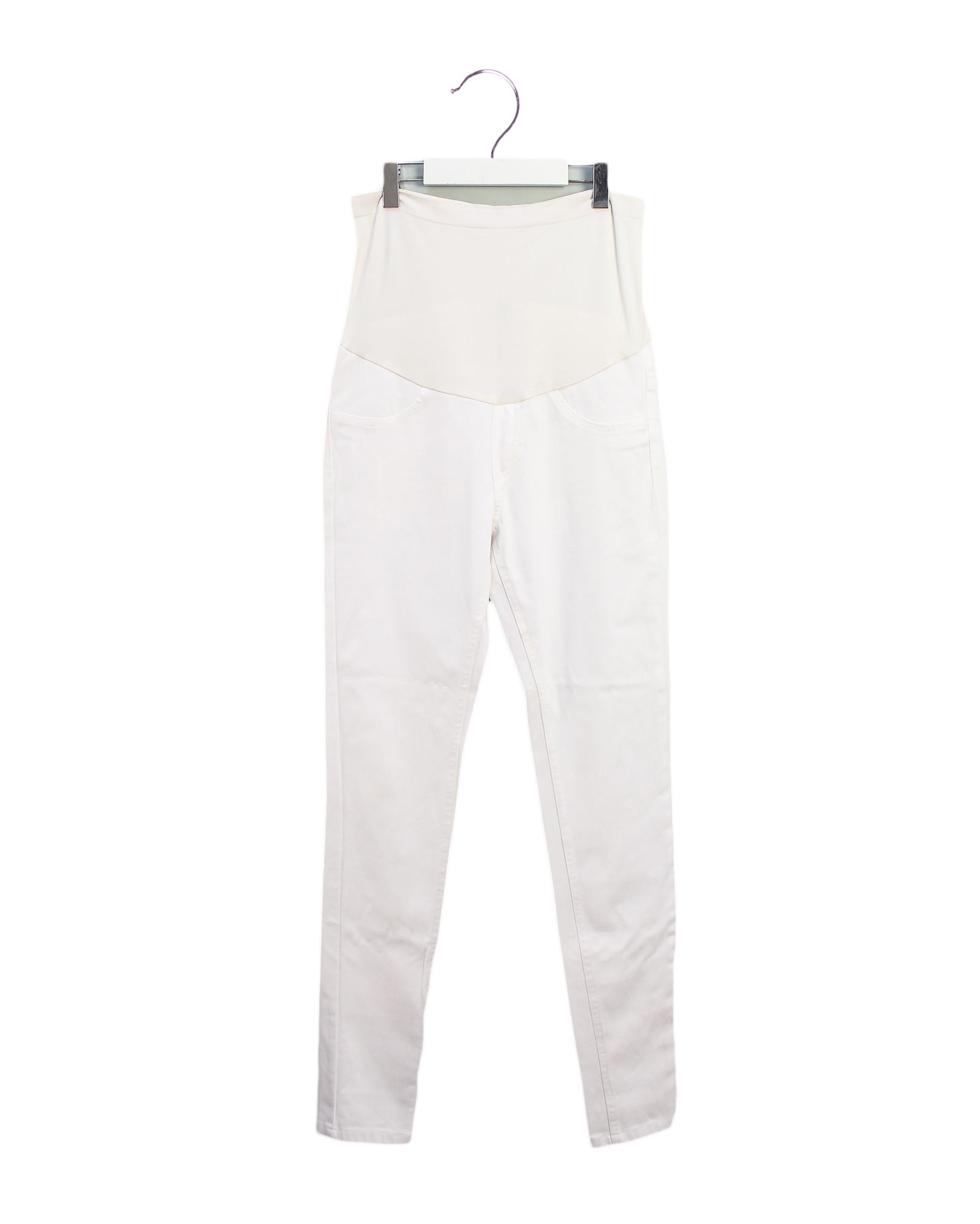010 Maternity Casual Pants for Women - Soft Stretchy Pregnancy Pants with Comfortable Waistband - Perfect for Work, Home & Everyday Wear