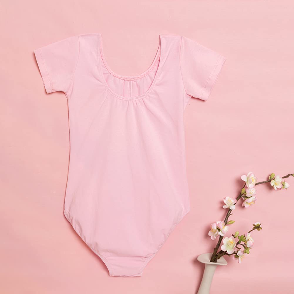 ROYAL SMEELA Girls Short Sleeve Ballet Leotard - Toddler Dance Leotard with Breathable Fabric for Ballet Class, Recital & Performance - Perfect Ballet Outfit for Toddlers Ages 2-4 Years