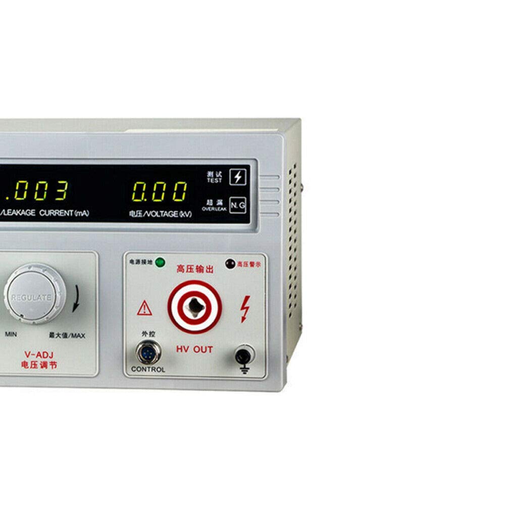 RK2670AM Hi-Pot Tester - 110V LED Digital Voltage Tester with High-Brightness Display (0-99s Manual Control) - Perfect for Electrical Safety Testing & Equipment Maintenance