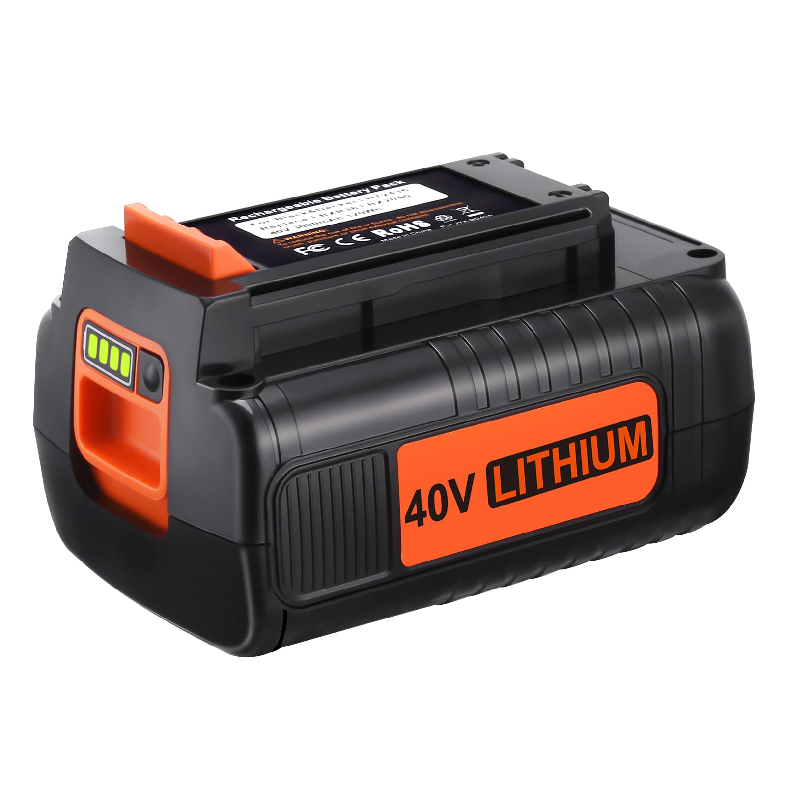 Original Black & Decker LBXR36 LBXR2036 LBX2040 Replacement Battery - Compatible with Cordless Drills, Power Tools - Perfect for DIY Projects, Home Repairs & Professional Use