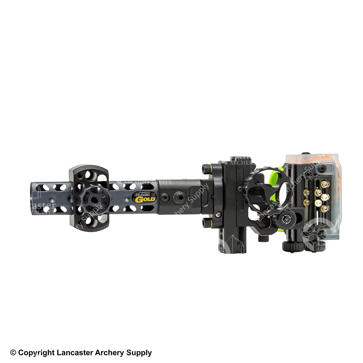 Black Gold Pro Sight (5 Pin) - High Precision Bow Sight for Archery Hunting & Target Shooting | Perfect for Outdoor Adventures & Competitive Tournaments