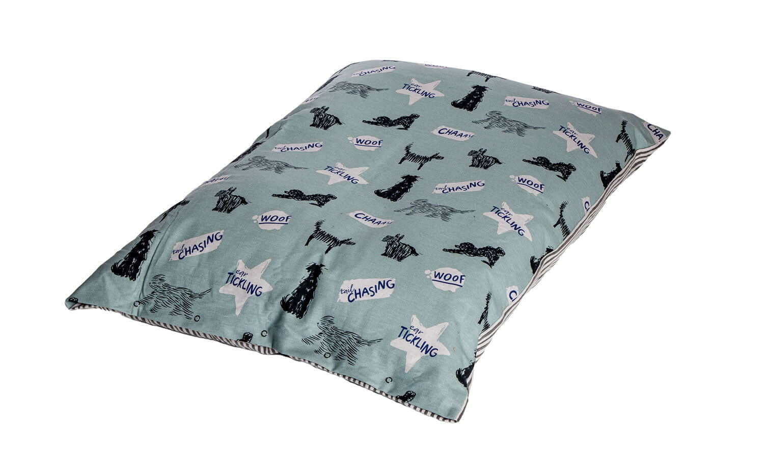 Danish Design Battersea Playful Dogs Deep Duvet Cover Set - Soft & Comfortable Dog Pattern Bedding for Kids & Adults - Perfect for Cozy Bedrooms & Pet Lovers