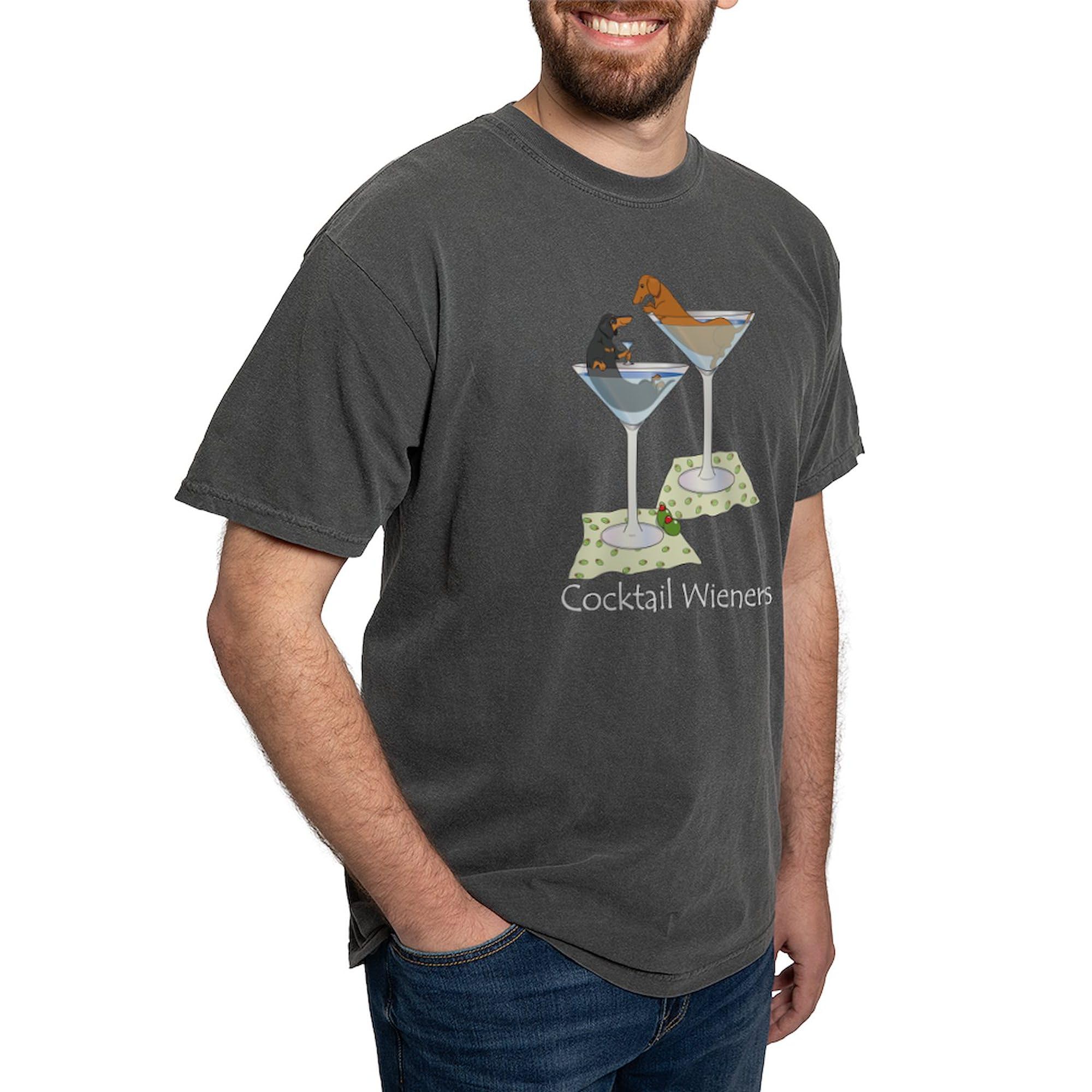 Funny Cocktail Wieners (Duo) T-Shirt for Men - Comfort Colors Cotton Tee - Perfect for Parties, BBQ & Casual Wear