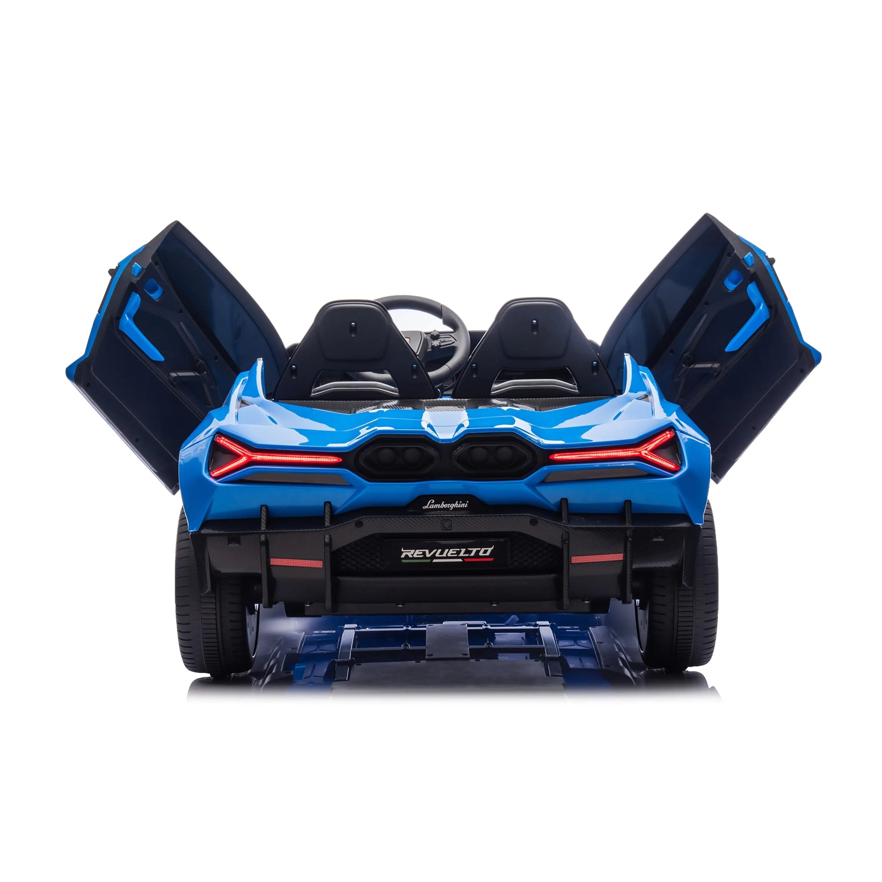 Lamborghini Revuelto 24V Kids Electric Ride On Car - Licensed Battery-Powered Toy Vehicle for Boys & Girls (Ages 3-8) - Perfect for Outdoor Play, Birthday Gifts & Backyard Fun