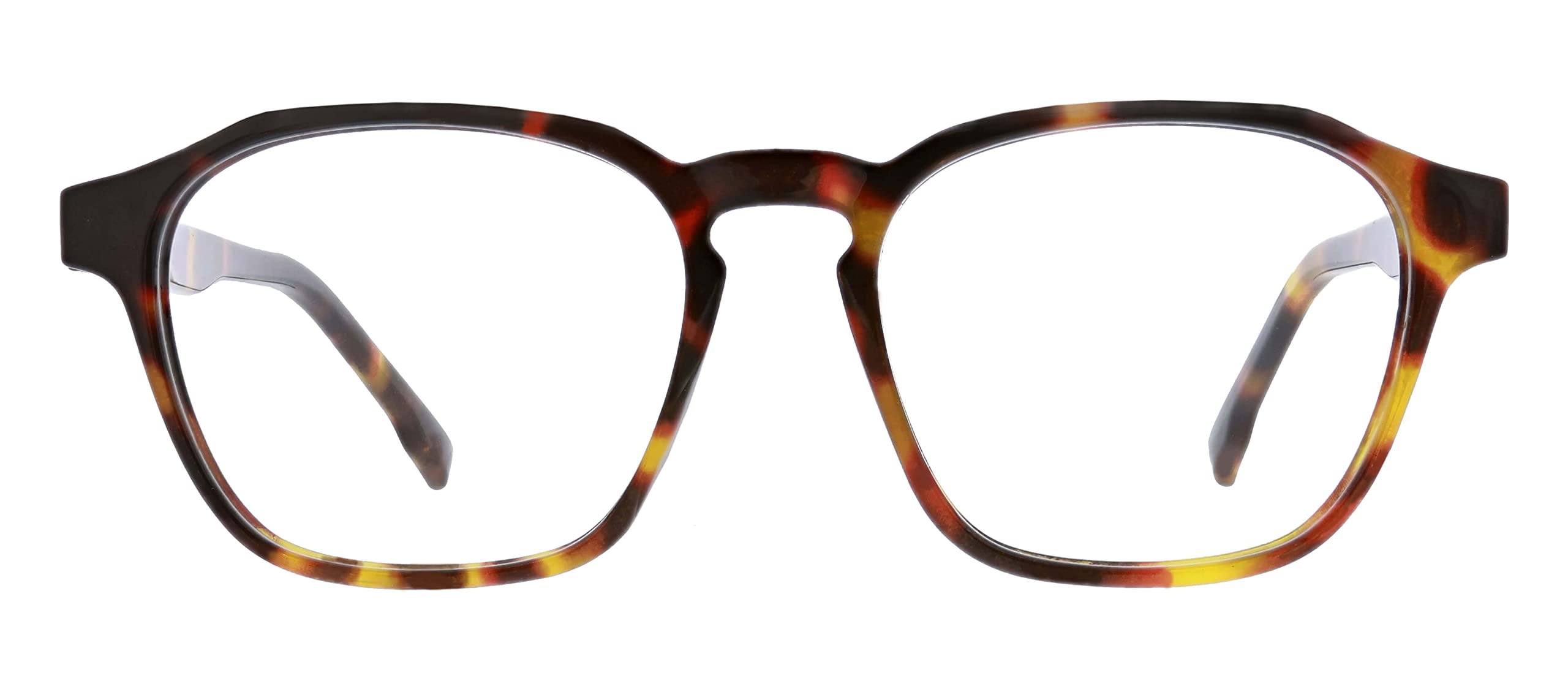 PeeperSpecs Men's Blue Light Blocking Reading Glasses - Square Frame Anti Eye Strain Computer Glasses for Work, Gaming & Nighttime Reading (Off The Grid Collection)