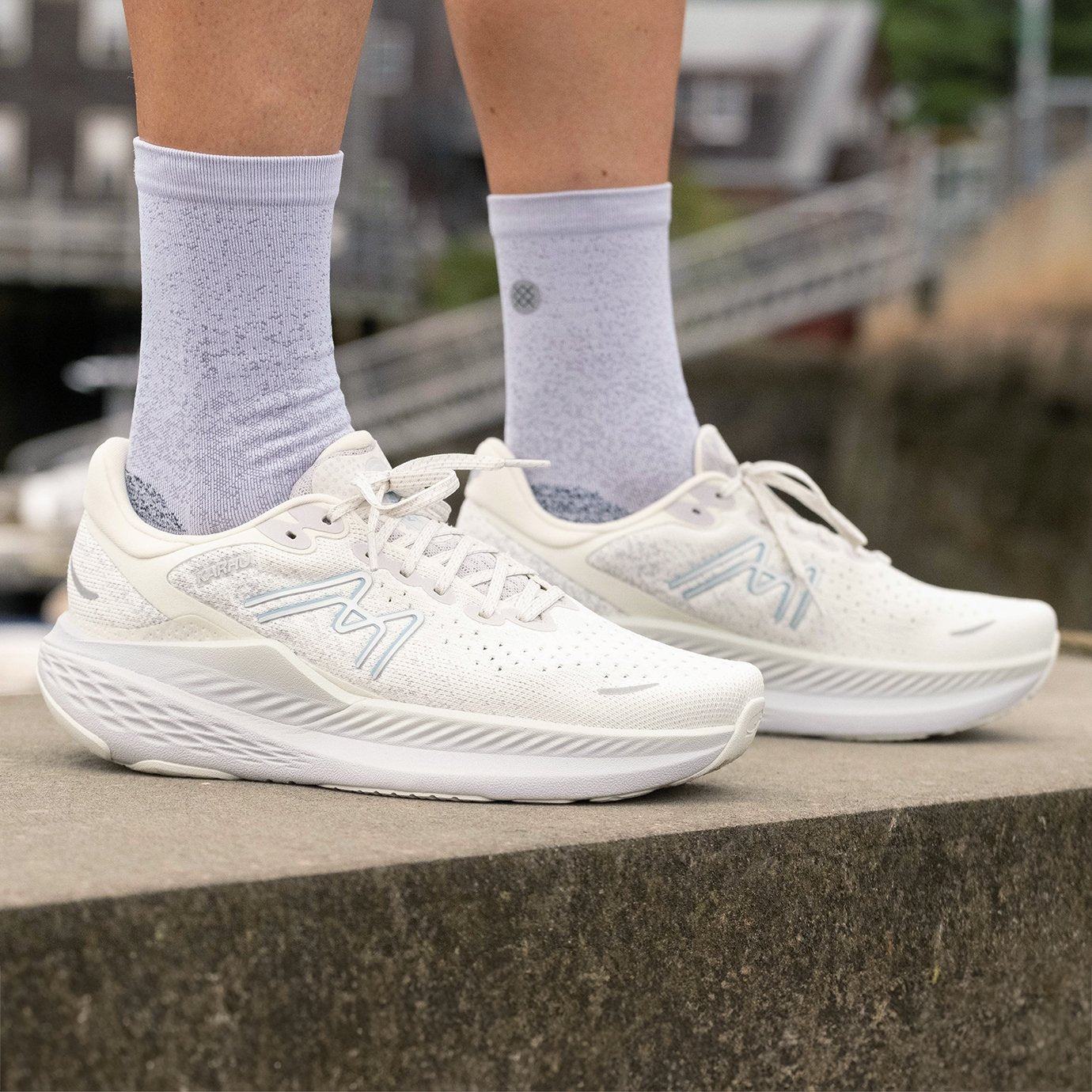 Women's Mestari Run 1.5 Running Shoes - Lightweight & Breathable - Icicle/Sterling Blue - Perfect for Jogging, Gym Workouts & Daily Wear