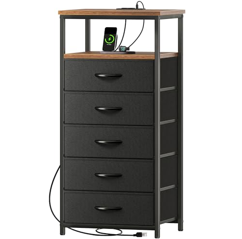Rustic Brown and Black
