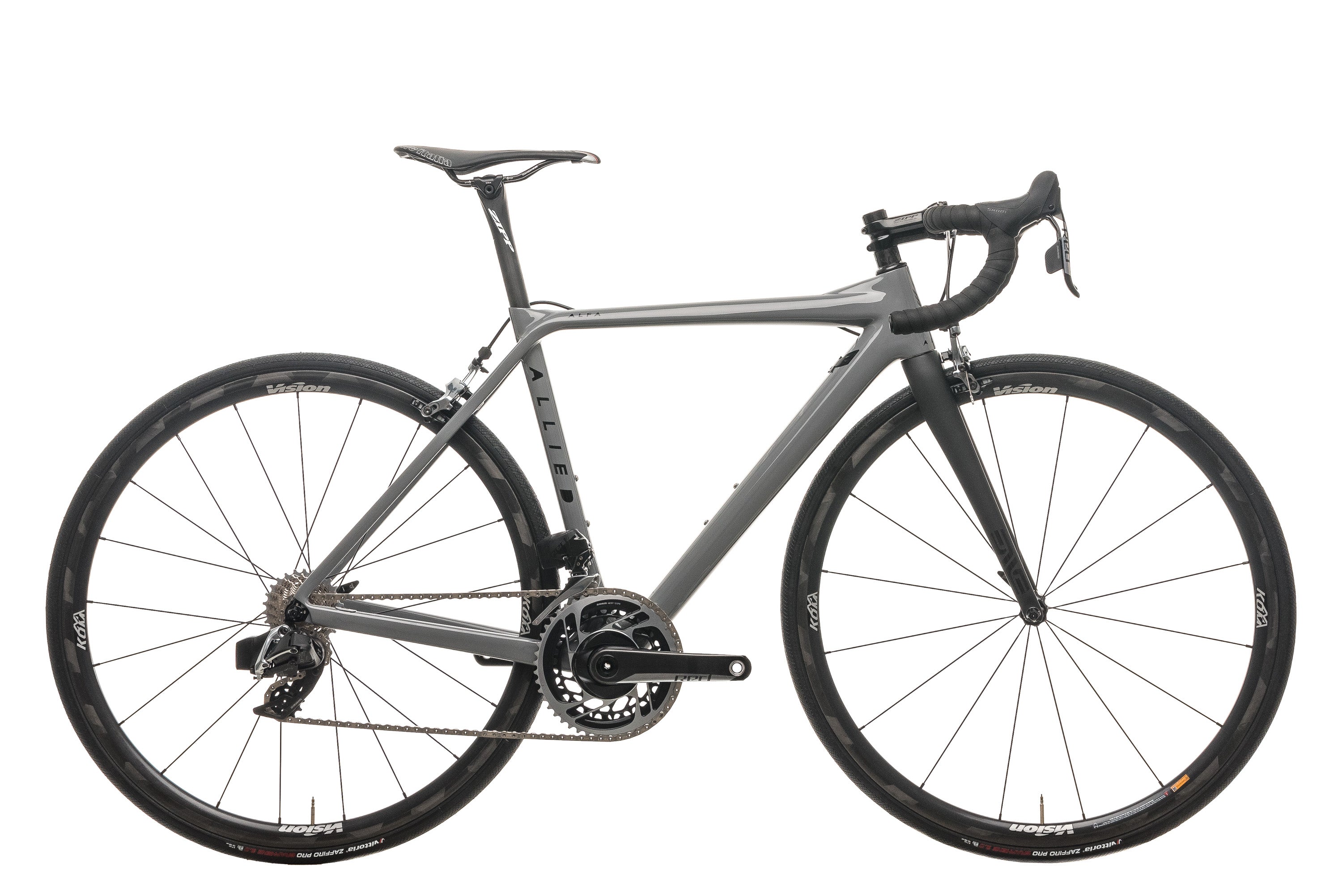 Allied Alfa SRAM Red AXS Road Bike - 49cm Carbon Frame, Wireless Shifting, Lightweight & Fast - Perfect for Racing, Endurance Rides & Road Cycling Adventures