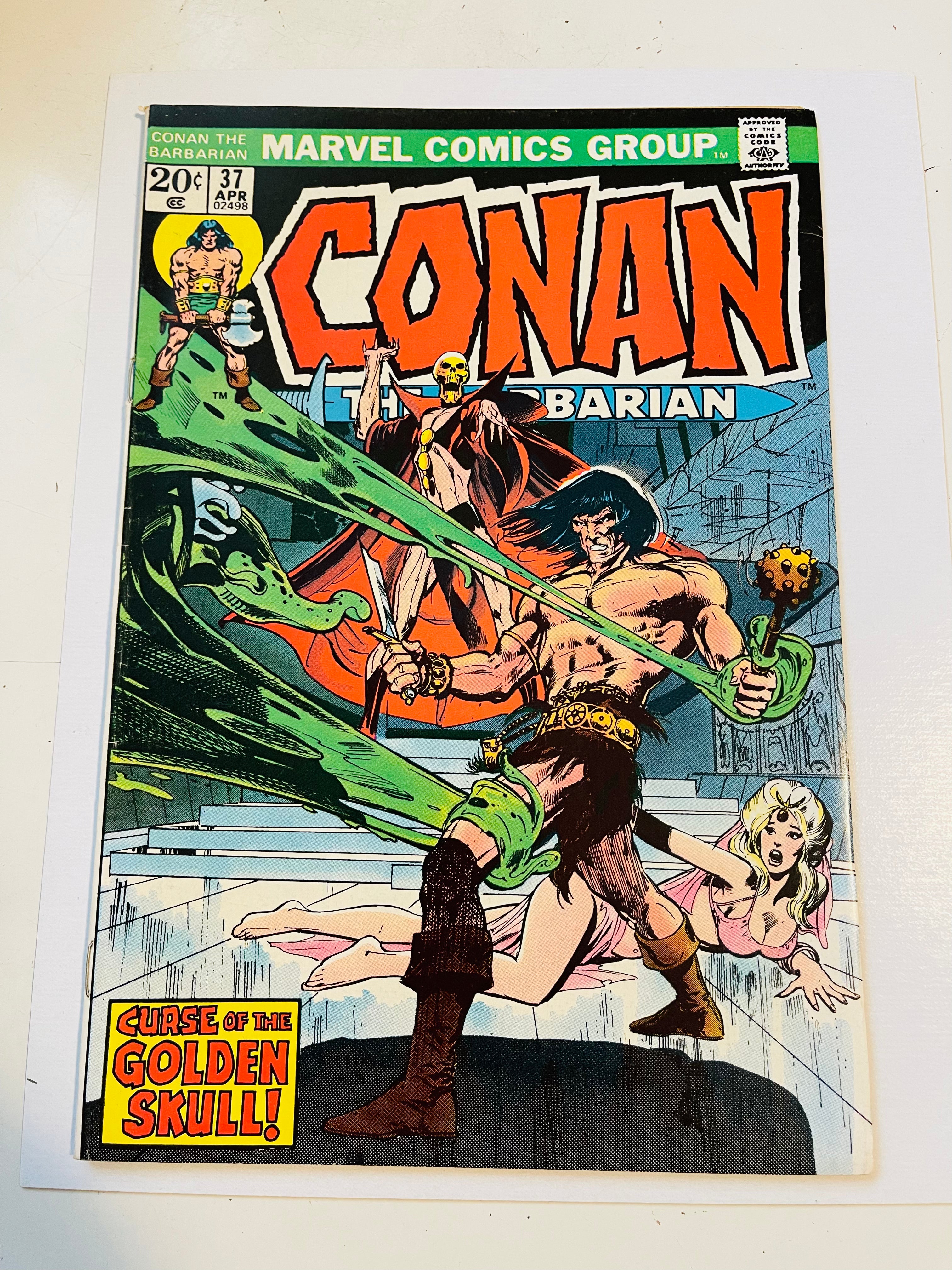 Conan the Barbarian #37 VF/NM Comic Book - Rare Collectible Edition for Marvel Fans & Comic Book Collectors - Perfect for Display, Gifts, and Investment