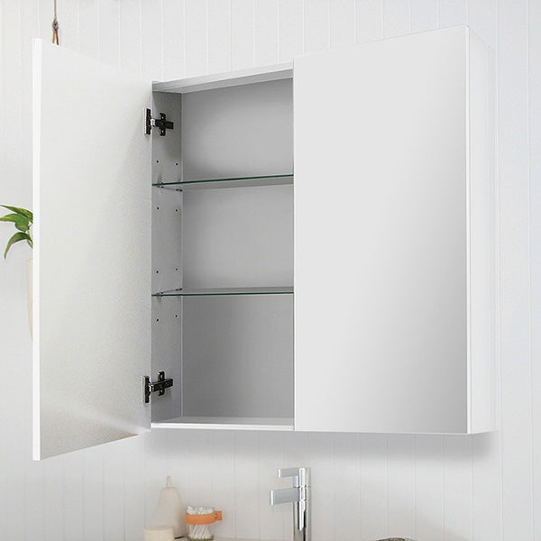 ADP Gloss Silk Shaving Cabinet - Premium Bathroom Storage Organizer for Razors & Toiletries | Perfect for Modern Home & Salon Use