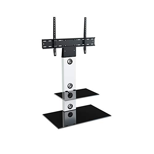 White Column / Black Rectangular Shelf
