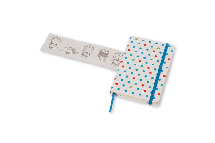 Moleskine Limited Edition Doraemon Ruled Hard Cover Notebook - Perfect for Journaling, Sketching & Collectible Gifts for Anime Fans