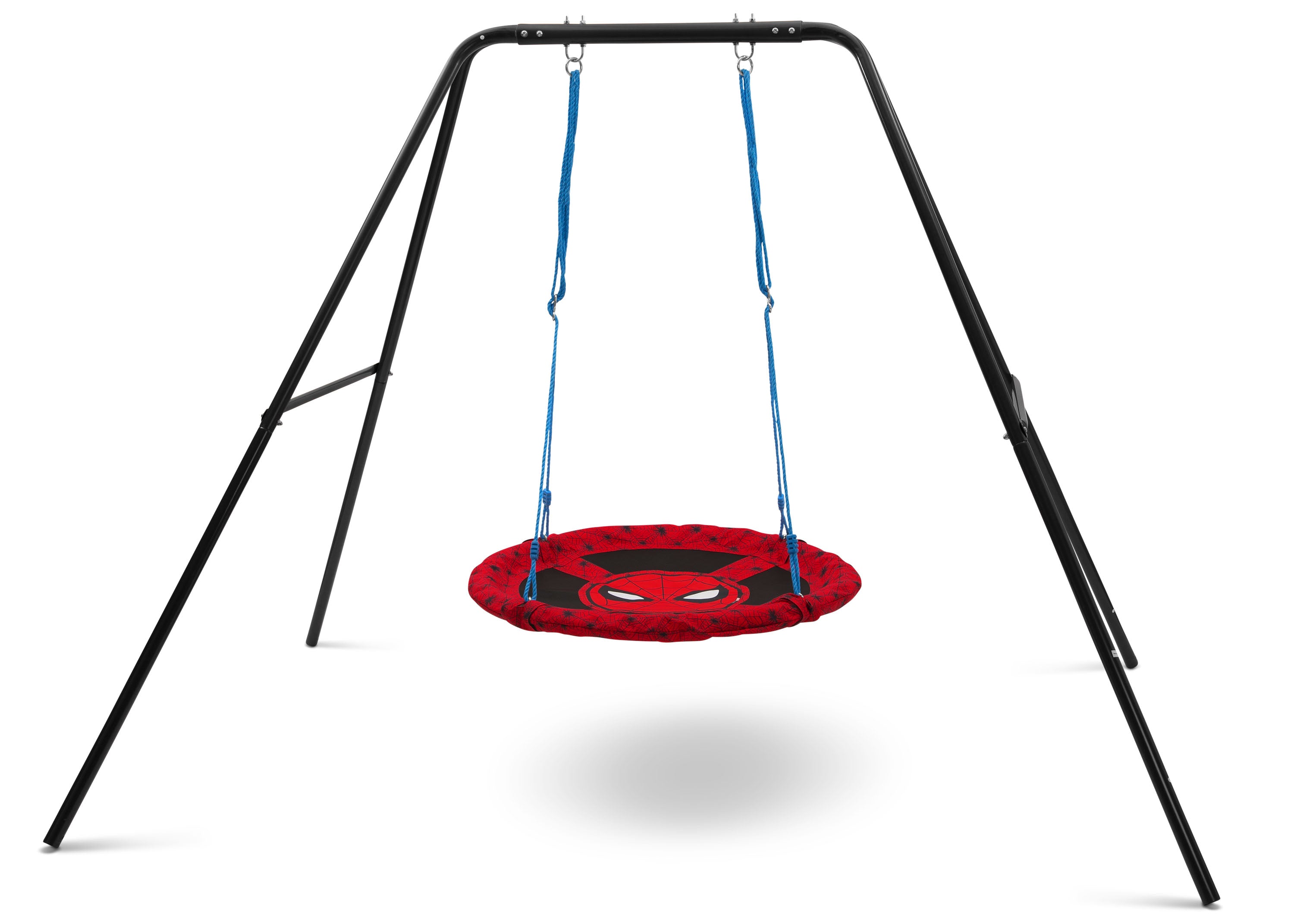 40 Inch Spider-Man Saucer Swing for Kids - Outdoor Play & Backyard Fun - Perfect for Swinging, Spinning & Relaxing
