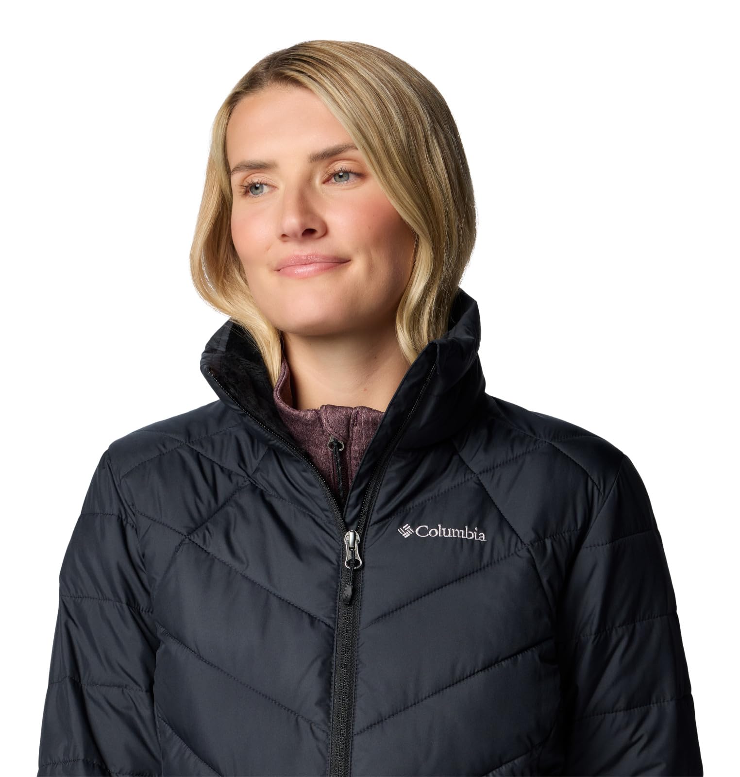 Columbia Women's Heavenly Jacket - Lightweight Hooded Waterproof Jacket for Hiking, Camping & Outdoor Activities | Windproof & Breathable Raincoat for Women