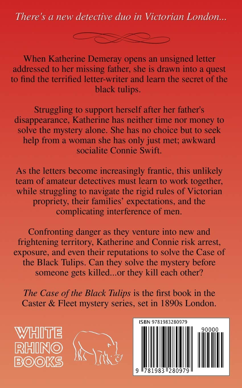 The Case of the Black Tulips (Caster & Fleet Mysteries) - Cozy British Detective Novel | Perfect for Mystery Book Clubs & Rainy Day Reading