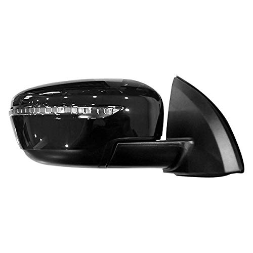 Replacement NI1321301 Passenger Side Power Heated View Mirror for Cars - Perfect for Winter Driving & Enhanced Safety