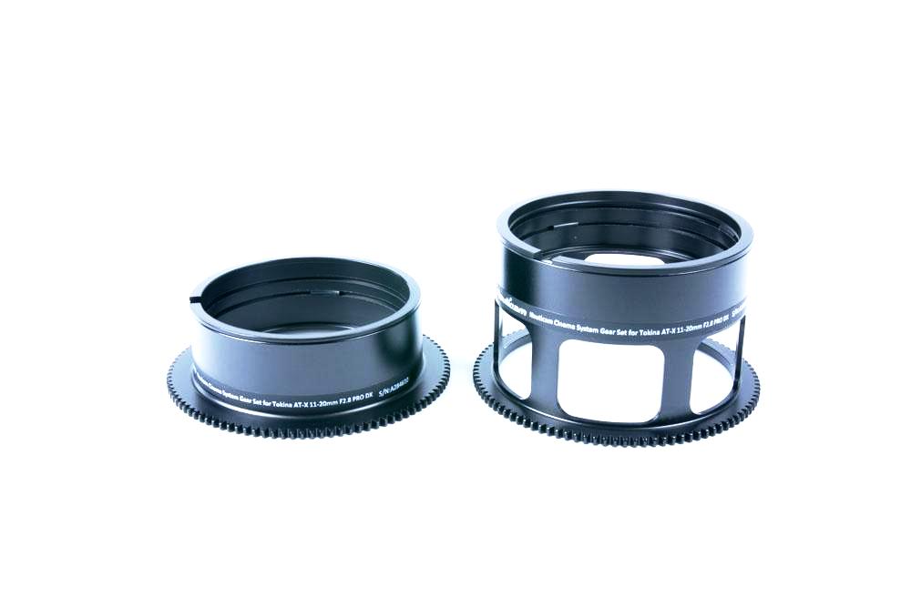 Nauticam Underwater Cinema System Gear Set for Tokina AT-X 11-20mm F2.8 PRO DX Lens - Perfect for Underwater Videography and Photography