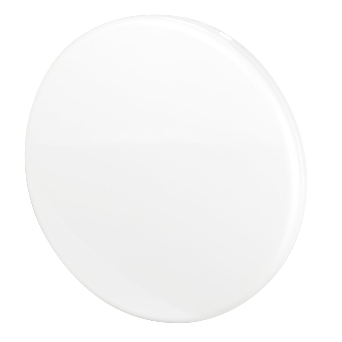 10x Magnification Makeup Mirror with Dual-Sided Design - Portable Compact Vanity Mirror for Travel, Home & Professional Makeup Application (White)