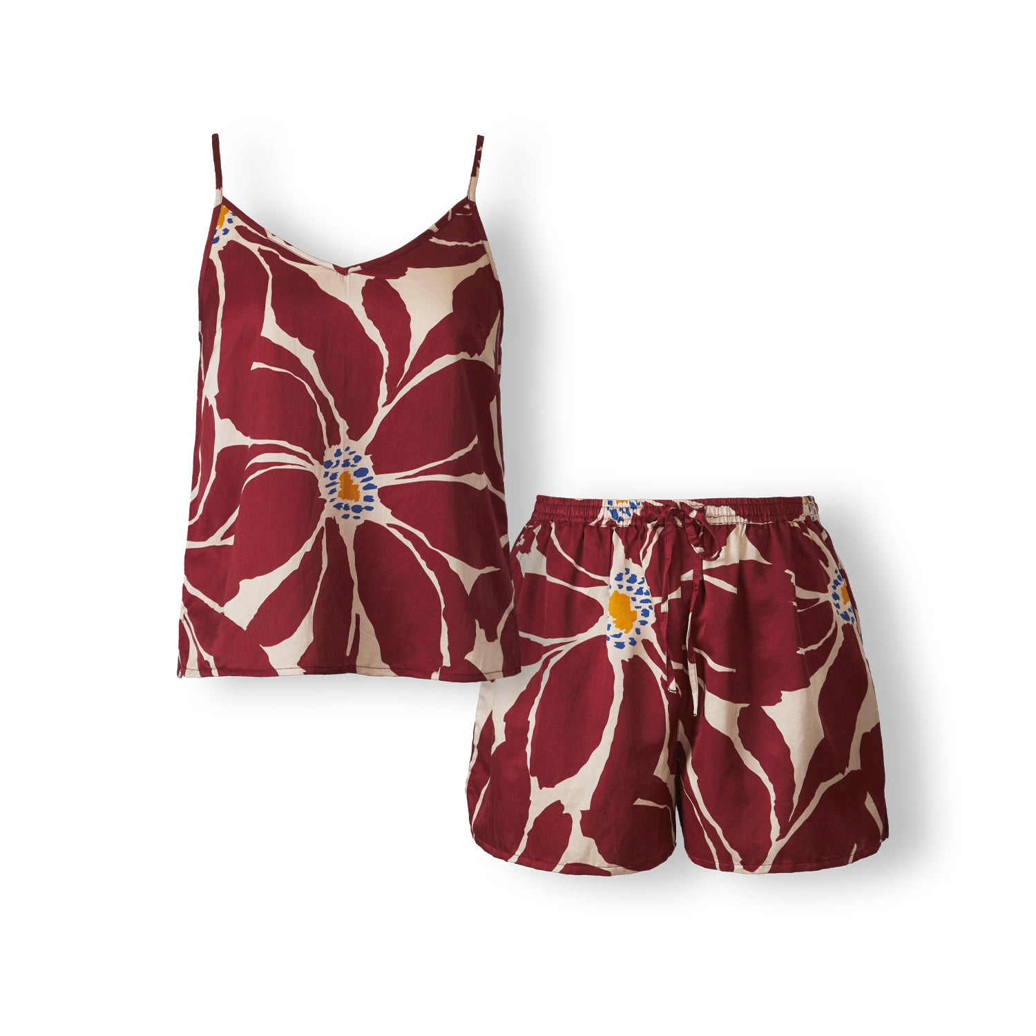 Alaina Women's Cami and Shorts Pajama Set - Soft Sleepwear for Women, Comfortable Loungewear for Nightwear, Yoga & Relaxation at Home