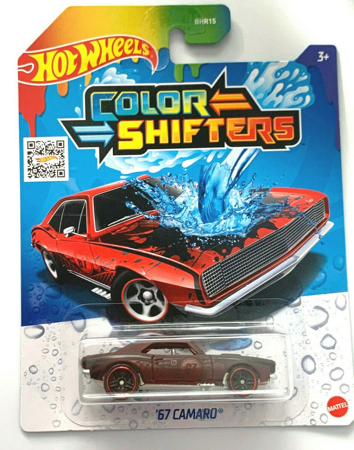 Hot Wheels Color Shifters '67 Camaro Die-Cast Car (GRJ82) - Collectible Toy Car for Kids & Adults, Perfect for Play, Display & Gifting