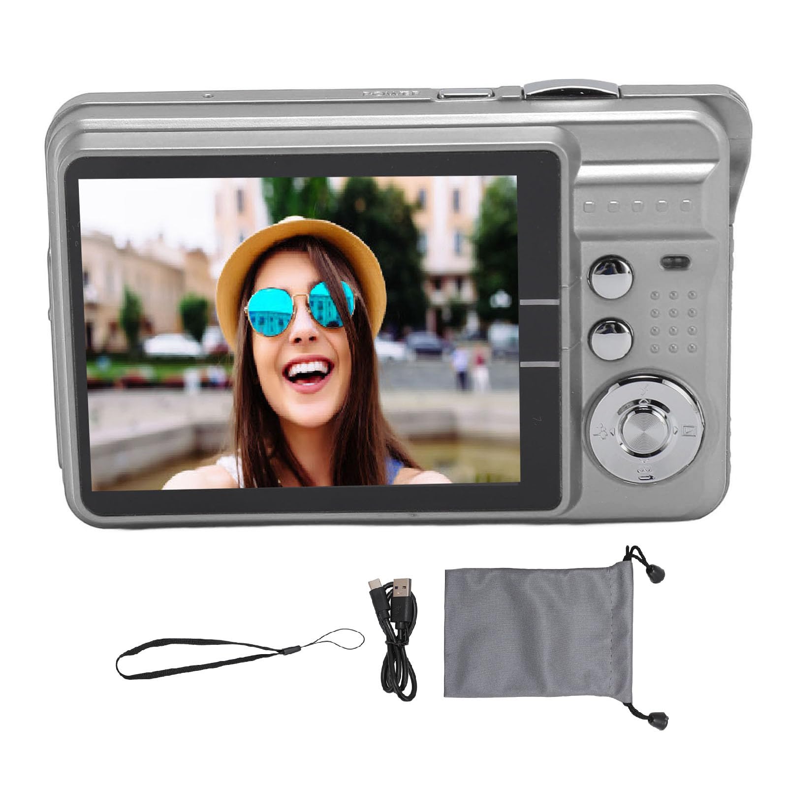 48MP HD Digital Camera for Photography - 4K Video, 2.7