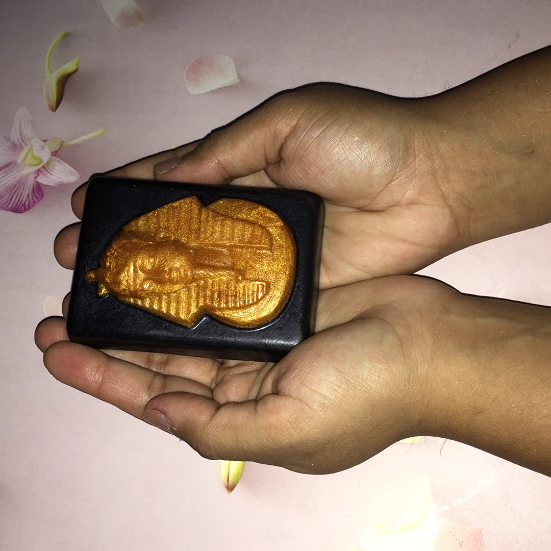 Handmade Natural Egyptian Pharaoh Soap for Kids - Paraben & SLS Free, Perfect as Birthday Gifts or Party Favors - Gentle Cleansing for Sensitive Skin, Ideal for Daily Use and Special Occasions