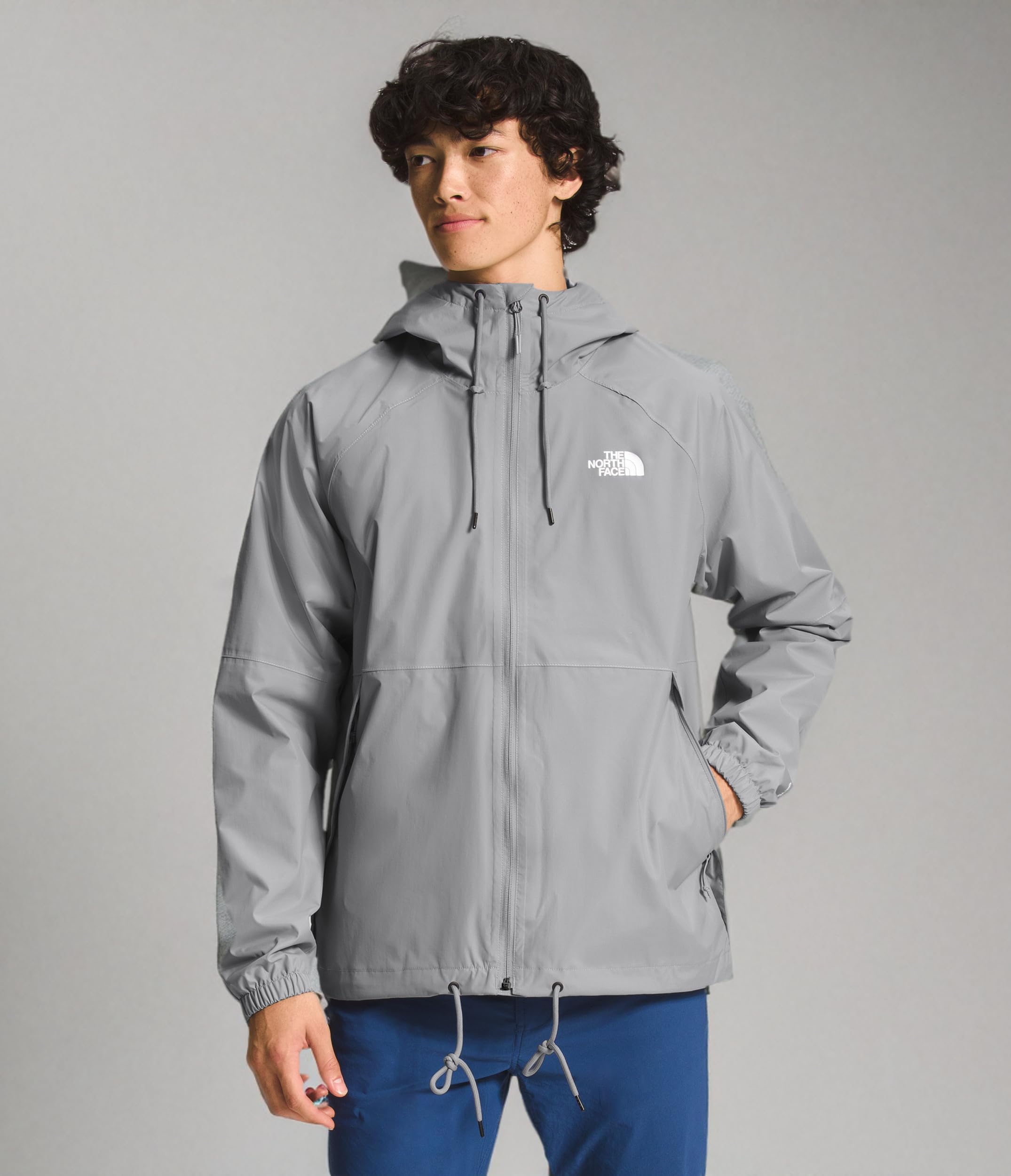 The North Face Men's Antora Rain Hoodie - Waterproof Windproof Jacket for Hiking, Camping & Outdoor Adventures
