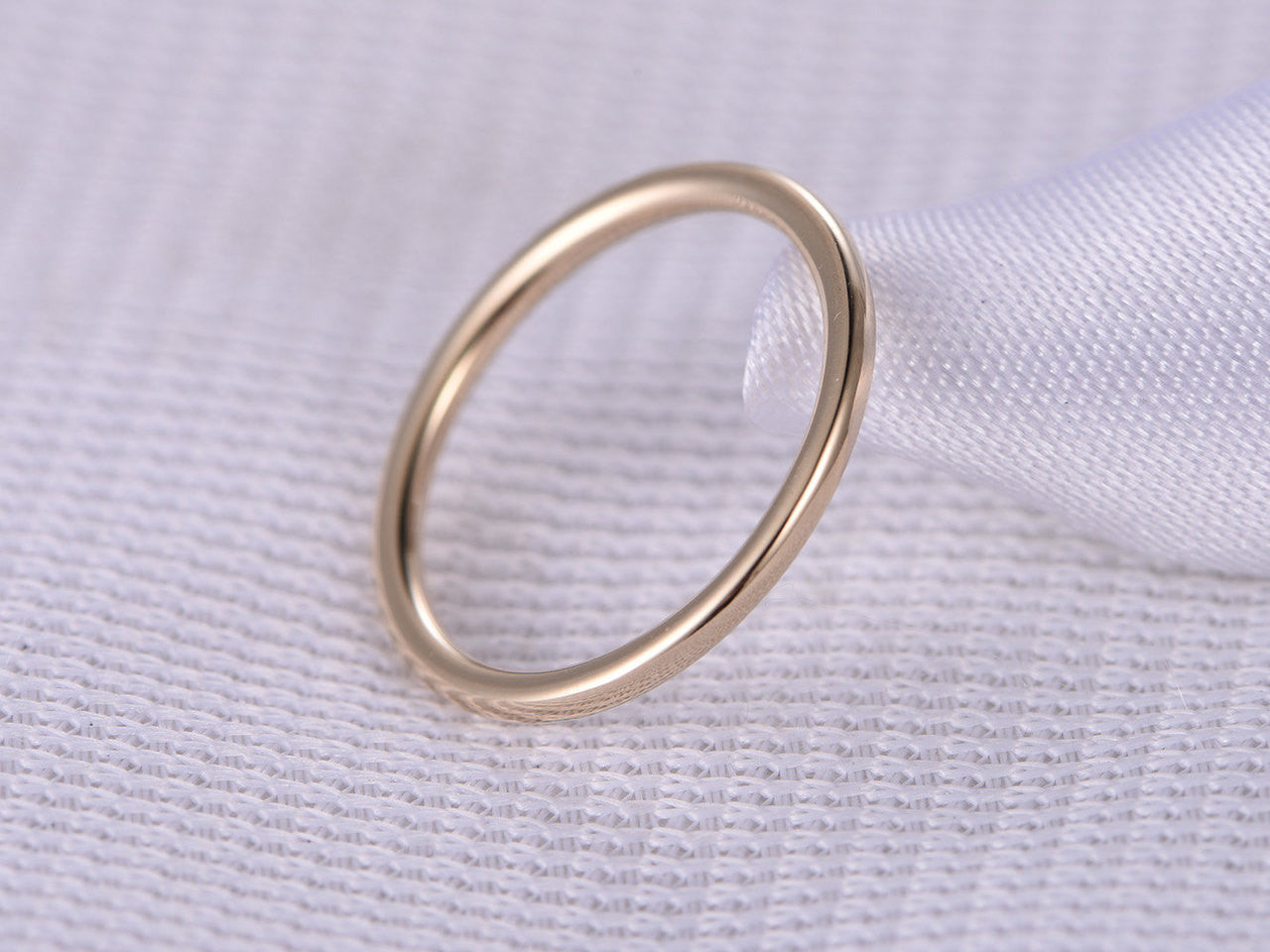 14K Gold Plain Wedding Ring for Women & Men – Infinity Eternity Band in White, Yellow, Rose Gold – Perfect Anniversary Gift & Matching Wedding Band for Couples – Ideal for Proposals, Vows Renewal & Special Occasions