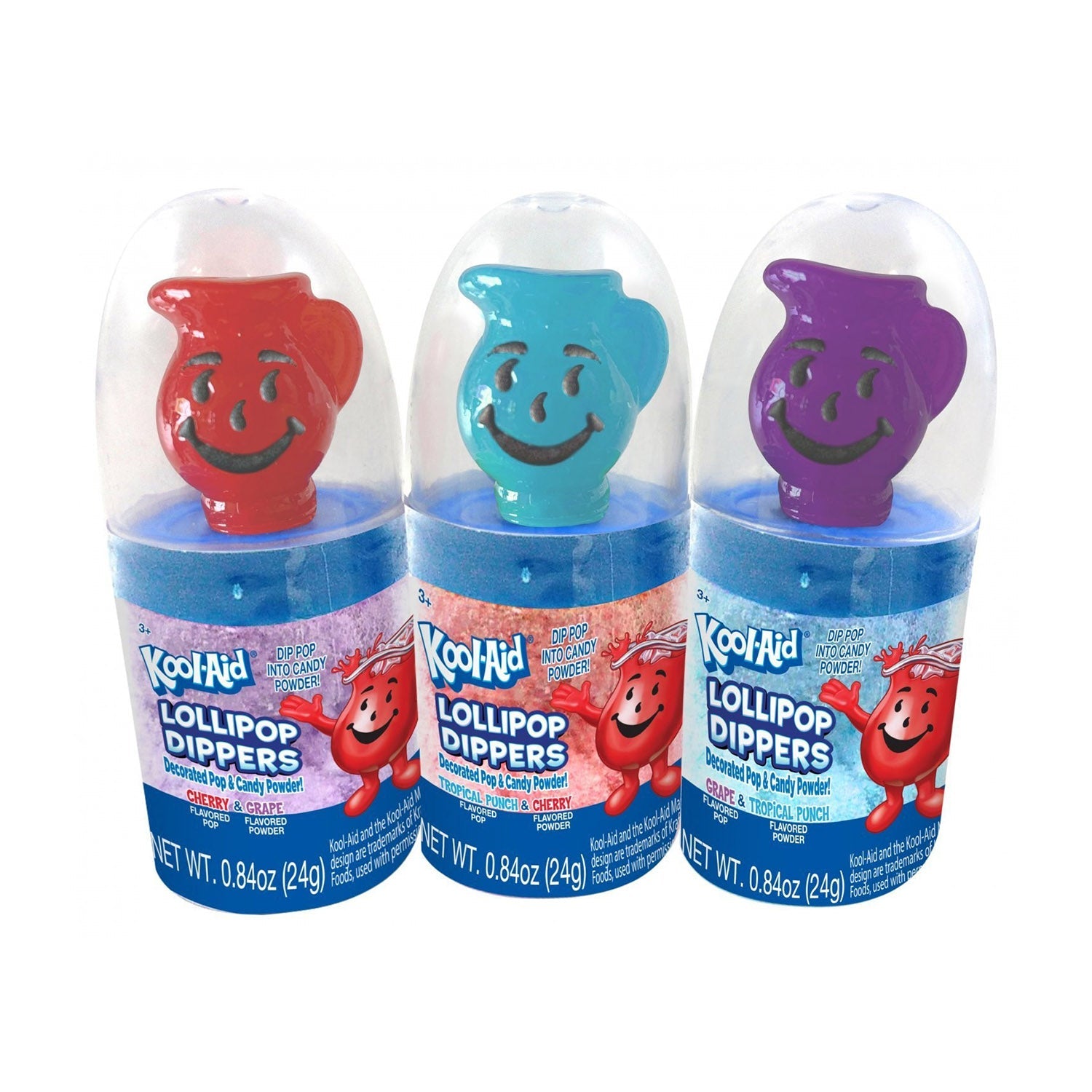 Kool Aid Pop Dipper - 12 Count Box | Fun Candy for Kids, Parties & Snacks | Perfect for Lunchboxes, Movie Nights & Birthday Celebrations