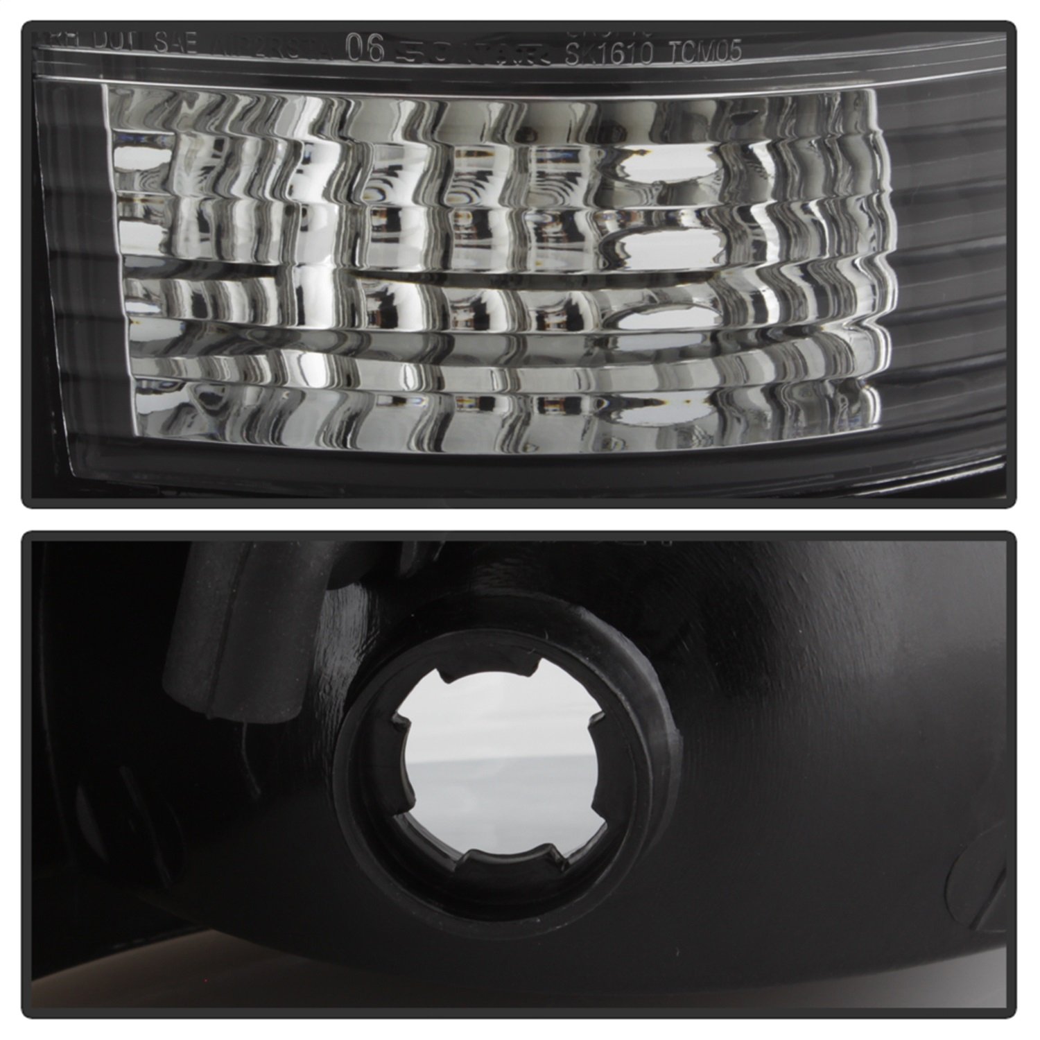 Spyder Auto 5007896 Euro Style LED Tail Lights - Black/Clear Smoke Lens - Compatible with BMW, Audi, Mercedes - Enhances Night Visibility & Style