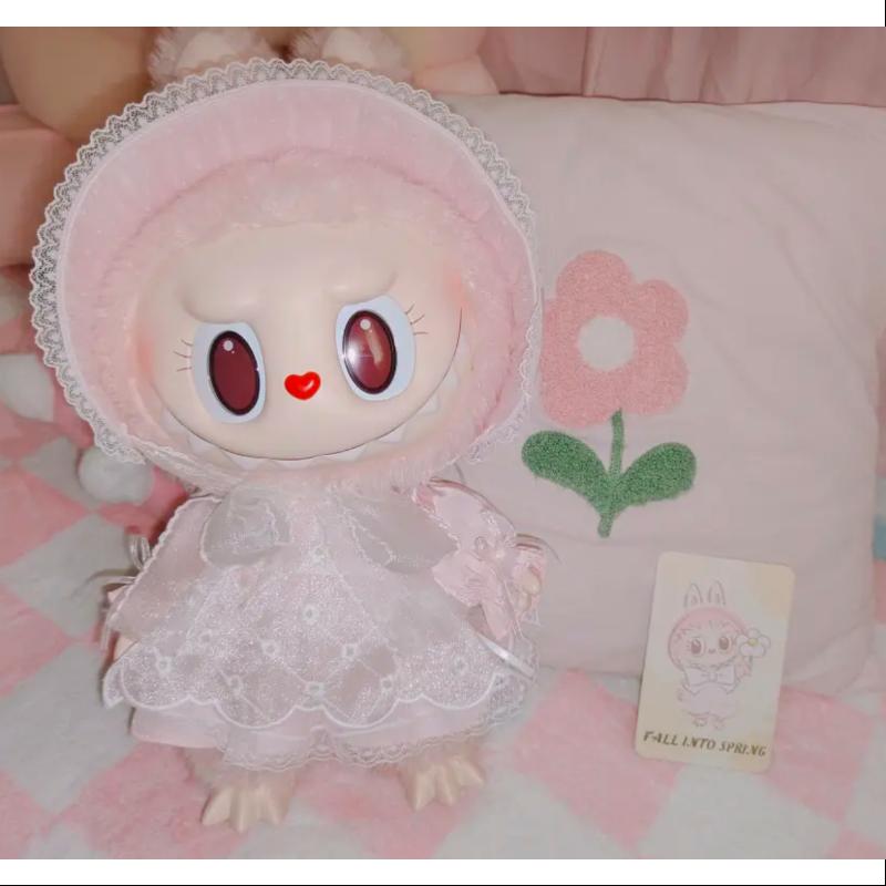 Labubu MOKOKO FALL INTO SPRING Limited Edition Vinyl Plush Doll - Cute Collectible Toy for Anime Fans, Home Decor & Gift for Kawaii Lovers