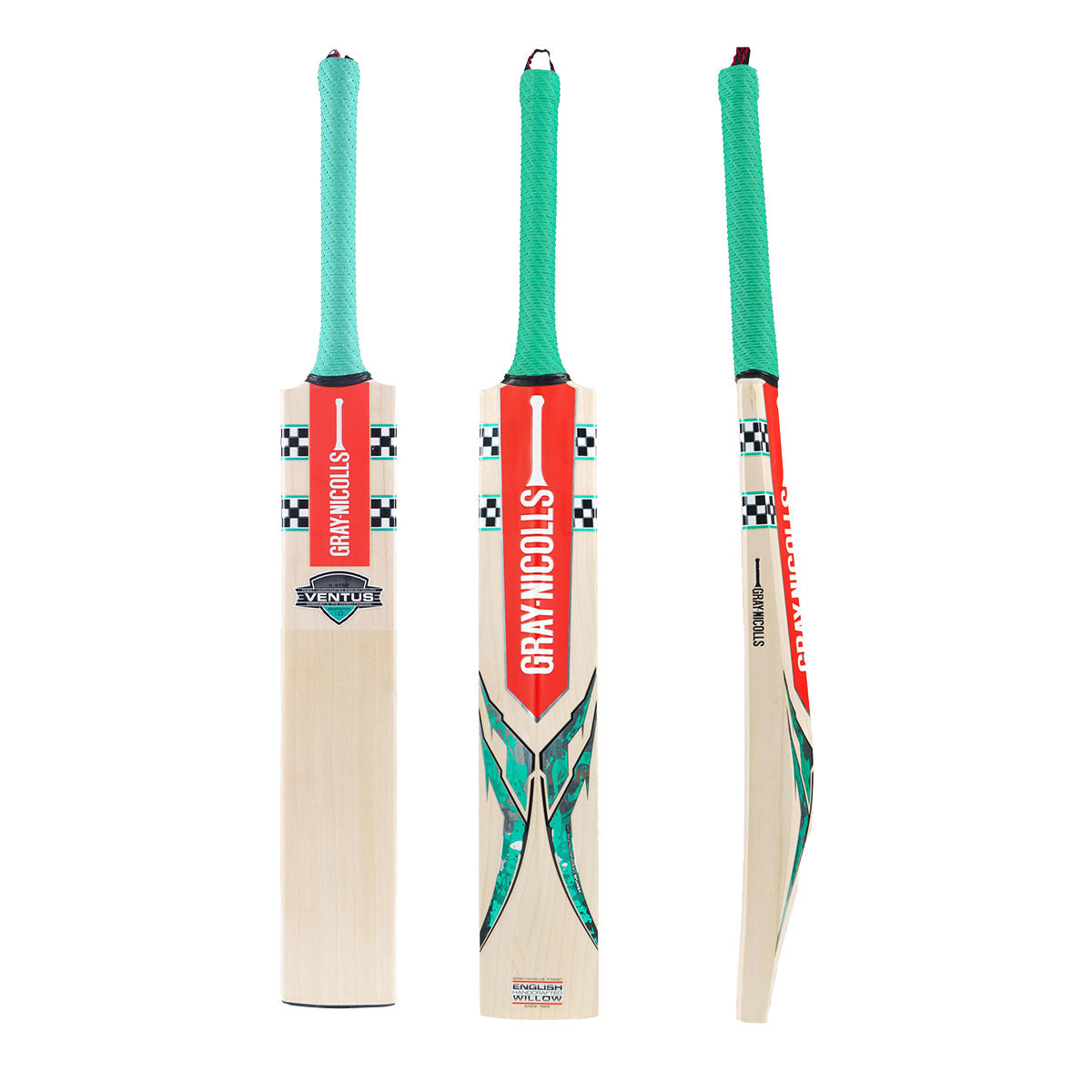 Gray Nicolls Ventus Gen 1.0 5 Star Cricket Bat - Premium English Willow Bat for Professional Players - Perfect for Test Matches & T20 Cricket Games